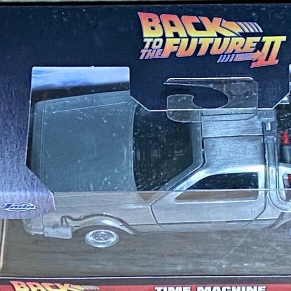 Jada Toys Back To The Future ll Time Machine Hollywood Rides 1/32 Model NIP 2022 - Picture 4 of 10
